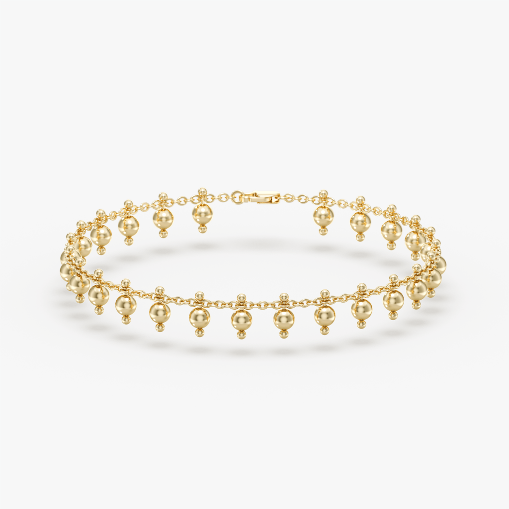 Sunlit Beaded Bracelet
