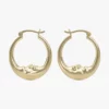 Crescent Moon Hoops