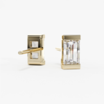 Baguette Stud Earrings