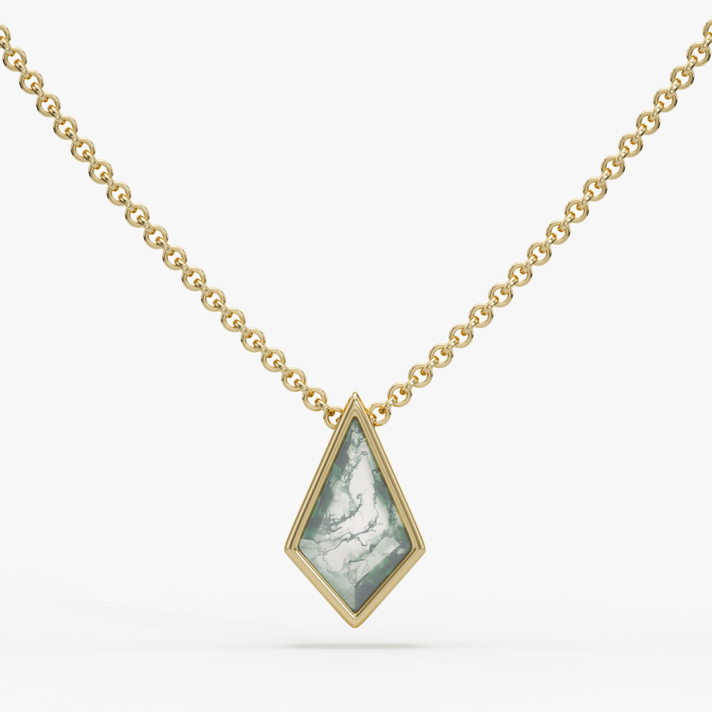 Moss Agate Necklace